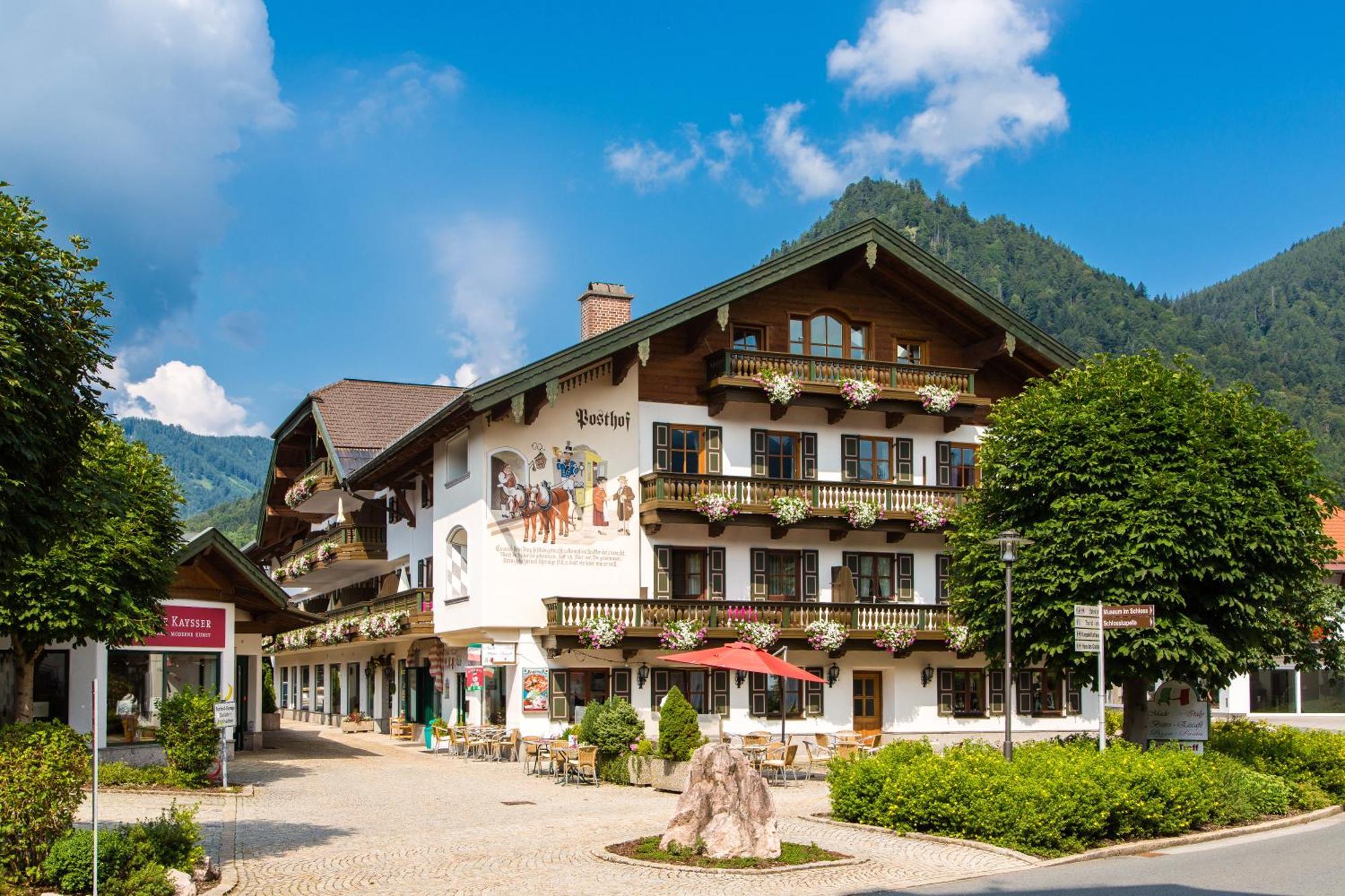 Hotel Zur Post Ruhpolding Exterior foto